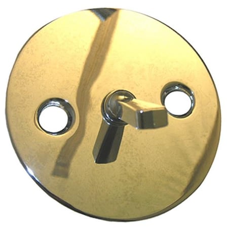 Larsen Supply Co Larsen Supply 03-1409 Chrome Overflow Face Plate 664183